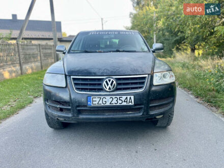 Фольксваген Туарег 2004 в Владимир-Волынский на Automoto.ua Зеленый Фольксваген Туарег, объемом двигателя 2.5 л и пробегом 303 тыс. км за 2999 $, фото 1 на Automoto.ua