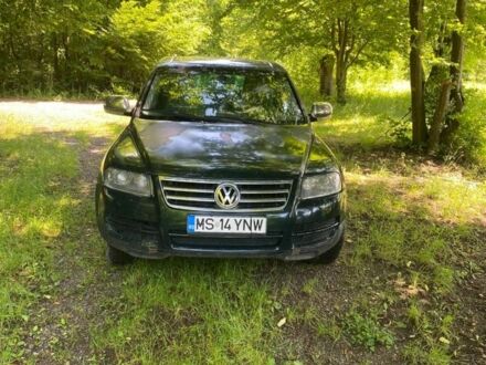 Фольксваген Туарег 2004 в Черновцах на Automoto.ua Зеленый Фольксваген Туарег, объемом двигателя 2.5 л и пробегом 289 тыс. км за 2000 $, фото 1 на Automoto.ua