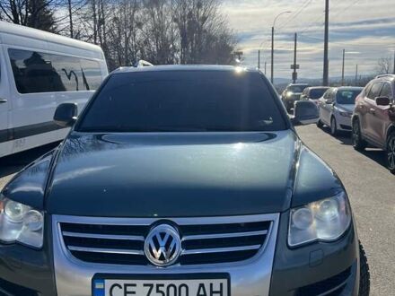 Фольксваген Туарег 2008 в Черновцах на Automoto.ua Зеленый Фольксваген Туарег, объемом двигателя 3 л и пробегом 334 тыс. км за 10800 $, фото 1 на Automoto.ua