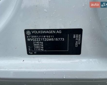 Белый Фольксваген Туран, объемом двигателя 1.4 л и пробегом 159 тыс. км за 15700 $, фото 14 на Automoto.ua