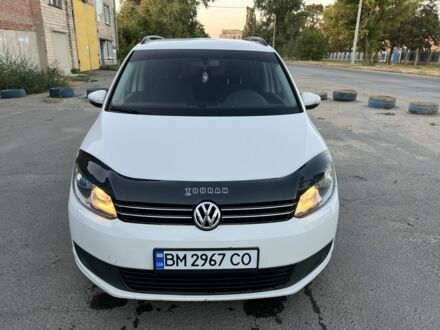 Фольксваген Туран 2012 у Лохвице на Automoto.ua Білий Фольксваген Туран, об'ємом двигуна 1.6 л та пробігом 258 тис. км за 9500 $, фото 1 на Automoto.ua