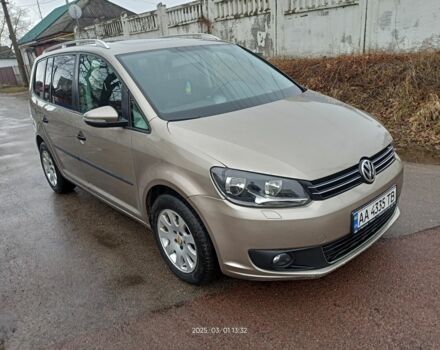 Бежевый Фольксваген Туран, объемом двигателя 1.4 л и пробегом 197 тыс. км за 7400 $, фото 1 на Automoto.ua