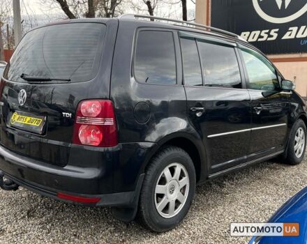 Черный Фольксваген Туран, объемом двигателя 1.9 л и пробегом 332 тыс. км за 6999 $, фото 5 на Automoto.ua