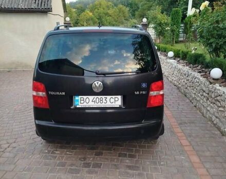 Черный Фольксваген Туран, объемом двигателя 1.6 л и пробегом 167 тыс. км за 6000 $, фото 6 на Automoto.ua