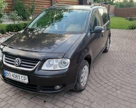 Черный Фольксваген Туран, объемом двигателя 1.6 л и пробегом 167 тыс. км за 6000 $, фото 5 на Automoto.ua