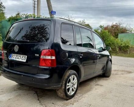 Черный Фольксваген Туран, объемом двигателя 1.98 л и пробегом 336 тыс. км за 5750 $, фото 10 на Automoto.ua