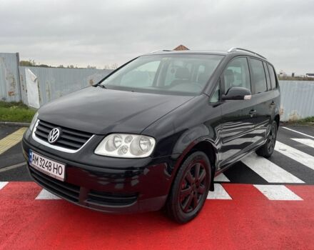 Чорний Фольксваген Туран, об'ємом двигуна 2 л та пробігом 339 тис. км за 6000 $, фото 3 на Automoto.ua
