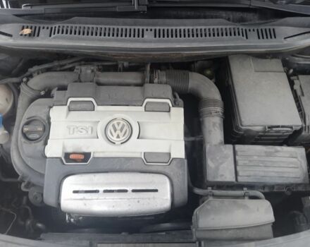 Черный Фольксваген Туран, объемом двигателя 1.4 л и пробегом 218 тыс. км за 6500 $, фото 8 на Automoto.ua