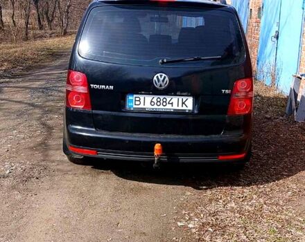 Чорний Фольксваген Туран, об'ємом двигуна 1.4 л та пробігом 350 тис. км за 5200 $, фото 1 на Automoto.ua