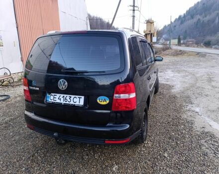 Черный Фольксваген Туран, объемом двигателя 2 л и пробегом 320 тыс. км за 6800 $, фото 5 на Automoto.ua