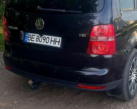Черный Фольксваген Туран, объемом двигателя 1.4 л и пробегом 242 тыс. км за 7500 $, фото 3 на Automoto.ua