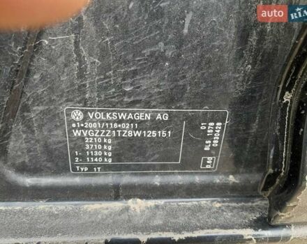 Чорний Фольксваген Туран, об'ємом двигуна 1.9 л та пробігом 255 тис. км за 8300 $, фото 14 на Automoto.ua