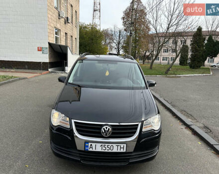 Чорний Фольксваген Туран, об'ємом двигуна 1.4 л та пробігом 192 тис. км за 7500 $, фото 1 на Automoto.ua