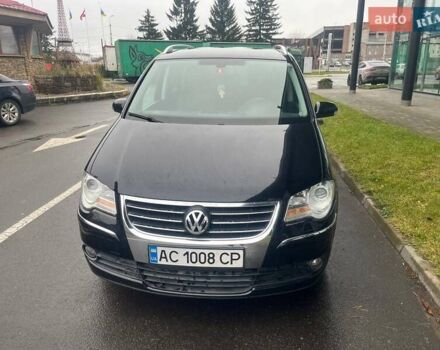 Черный Фольксваген Туран, объемом двигателя 2 л и пробегом 208 тыс. км за 7771 $, фото 13 на Automoto.ua
