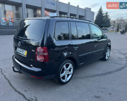 Черный Фольксваген Туран, объемом двигателя 1.4 л и пробегом 224 тыс. км за 6499 $, фото 5 на Automoto.ua