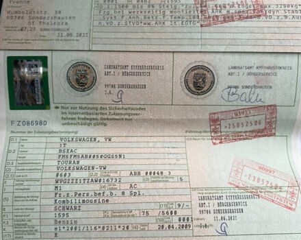 Черный Фольксваген Туран, объемом двигателя 1.6 л и пробегом 180 тыс. км за 8200 $, фото 54 на Automoto.ua