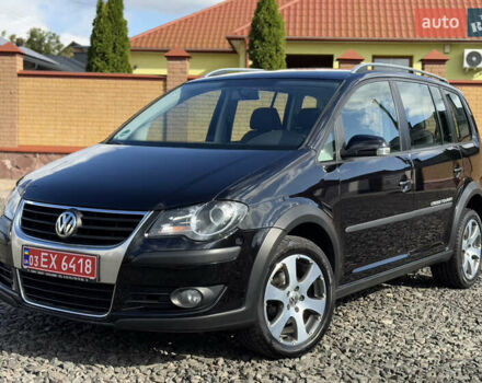 Чорний Фольксваген Туран, об'ємом двигуна 1.4 л та пробігом 220 тис. км за 8350 $, фото 1 на Automoto.ua