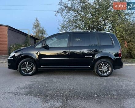 Черный Фольксваген Туран, объемом двигателя 1.4 л и пробегом 238 тыс. км за 7888 $, фото 212 на Automoto.ua