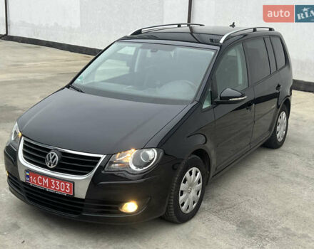Черный Фольксваген Туран, объемом двигателя 1.4 л и пробегом 213 тыс. км за 8100 $, фото 28 на Automoto.ua