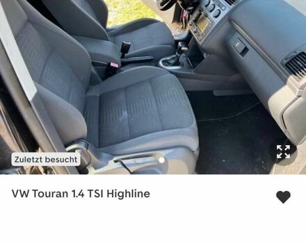 Черный Фольксваген Туран, объемом двигателя 1.4 л и пробегом 238 тыс. км за 7888 $, фото 257 на Automoto.ua