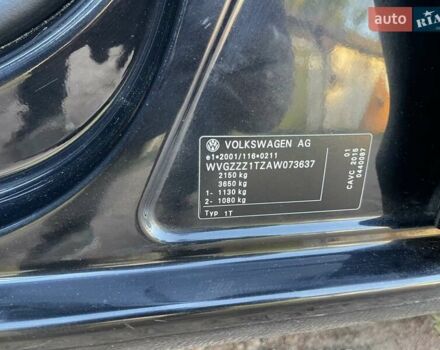 Черный Фольксваген Туран, объемом двигателя 1.4 л и пробегом 238 тыс. км за 7888 $, фото 53 на Automoto.ua