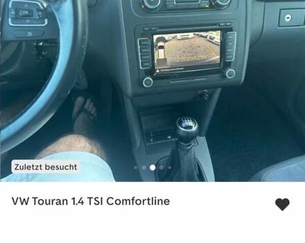 Черный Фольксваген Туран, объемом двигателя 1.4 л и пробегом 122 тыс. км за 9555 $, фото 106 на Automoto.ua