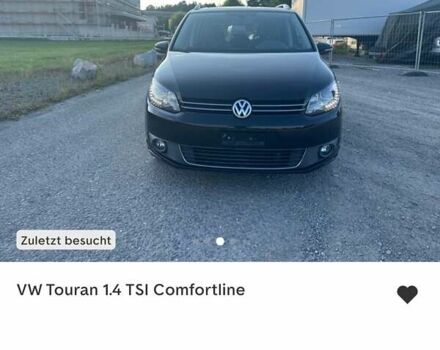 Черный Фольксваген Туран, объемом двигателя 1.4 л и пробегом 122 тыс. км за 9555 $, фото 98 на Automoto.ua