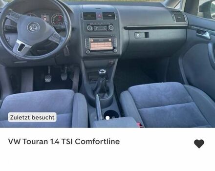 Черный Фольксваген Туран, объемом двигателя 1.4 л и пробегом 122 тыс. км за 9555 $, фото 108 на Automoto.ua