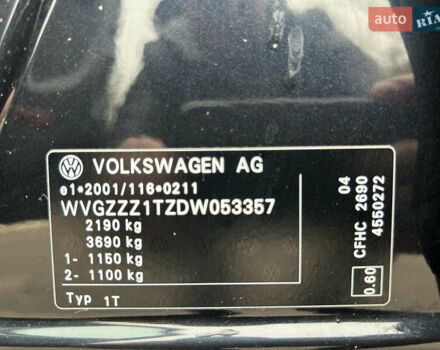Чорний Фольксваген Туран, об'ємом двигуна 2 л та пробігом 262 тис. км за 12250 $, фото 65 на Automoto.ua