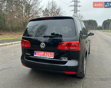 Чорний Фольксваген Туран, об'ємом двигуна 2 л та пробігом 262 тис. км за 12250 $, фото 31 на Automoto.ua