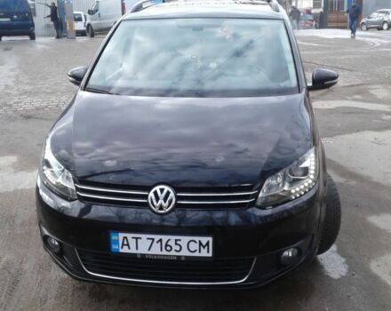 Черный Фольксваген Туран, объемом двигателя 1.4 л и пробегом 224 тыс. км за 9990 $, фото 3 на Automoto.ua