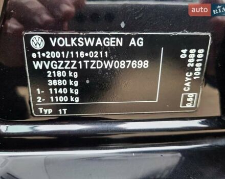 Черный Фольксваген Туран, объемом двигателя 1.6 л и пробегом 204 тыс. км за 11950 $, фото 53 на Automoto.ua