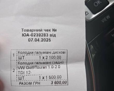 Черный Фольксваген Туран, объемом двигателя 1.97 л и пробегом 203 тыс. км за 21300 $, фото 7 на Automoto.ua