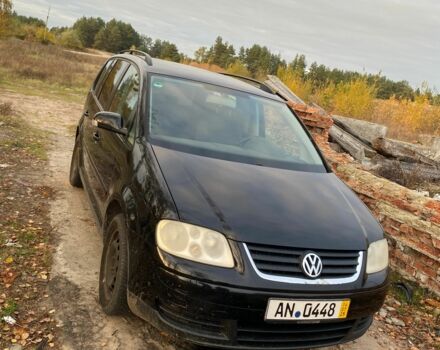 Черный Фольксваген Туран, объемом двигателя 1.9 л и пробегом 270 тыс. км за 2450 $, фото 1 на Automoto.ua