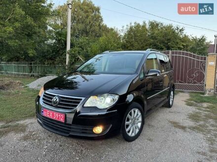 Фольксваген Туран 2007 у Христиновке на Automoto.ua Чорний Фольксваген Туран, об'ємом двигуна 1.4 л та пробігом 205 тис. км за 7200 $, фото 1 на Automoto.ua
