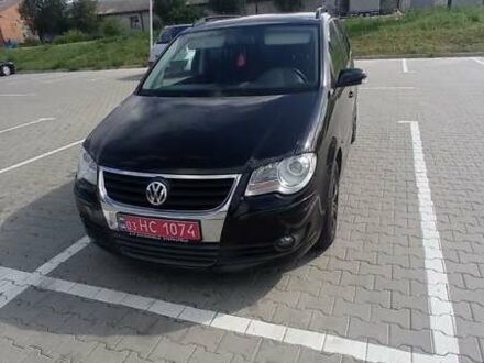 Чорний Фольксваген Туран, об'ємом двигуна 1.4 л та пробігом 216 тис. км за 7800 $, фото 1 на Automoto.ua