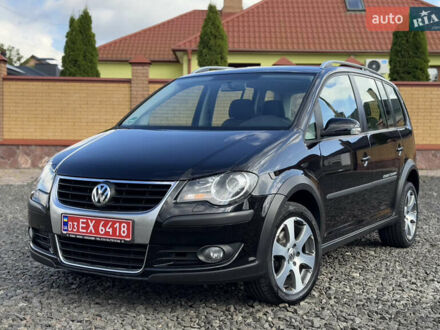 Чорний Фольксваген Туран, об'ємом двигуна 1.4 л та пробігом 220 тис. км за 8350 $, фото 1 на Automoto.ua