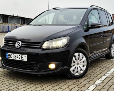 Черный Фольксваген Туран, объемом двигателя 2 л и пробегом 273 тыс. км за 8700 $, фото 1 на Automoto.ua