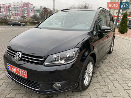 Чорний Фольксваген Туран, об'ємом двигуна 1.97 л та пробігом 265 тис. км за 10900 $, фото 1 на Automoto.ua