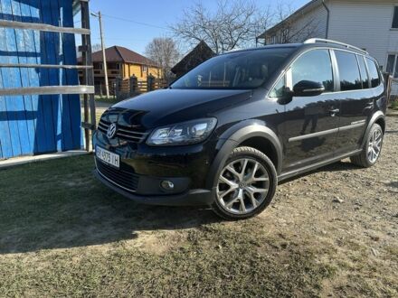 Черный Фольксваген Туран, объемом двигателя 2 л и пробегом 276 тыс. км за 14500 $, фото 1 на Automoto.ua