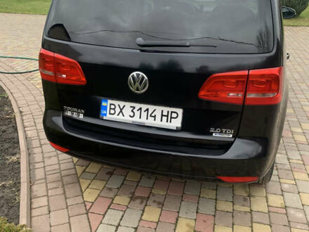 Черный Фольксваген Туран, объемом двигателя 1.97 л и пробегом 281 тыс. км за 13500 $, фото 1 на Automoto.ua