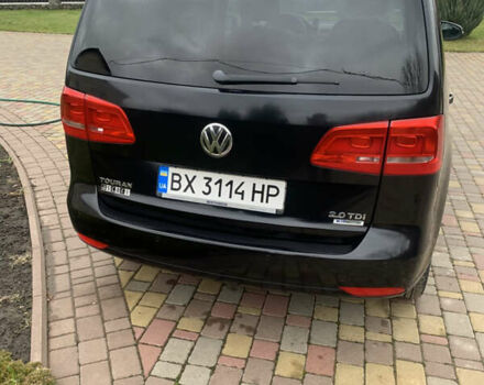 Черный Фольксваген Туран, объемом двигателя 1.97 л и пробегом 281 тыс. км за 13500 $, фото 1 на Automoto.ua