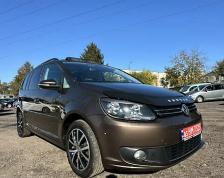 Коричневый Фольксваген Туран, объемом двигателя 1.4 л и пробегом 199 тыс. км за 9800 $, фото 1 на Automoto.ua