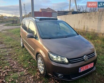 Коричневый Фольксваген Туран, объемом двигателя 1.4 л и пробегом 216 тыс. км за 9700 $, фото 9 на Automoto.ua