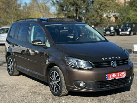 Коричневый Фольксваген Туран, объемом двигателя 1.4 л и пробегом 199 тыс. км за 9800 $, фото 1 на Automoto.ua