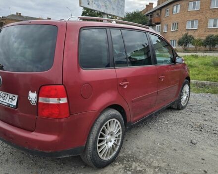 Красный Фольксваген Туран, объемом двигателя 2 л и пробегом 378 тыс. км за 4800 $, фото 15 на Automoto.ua