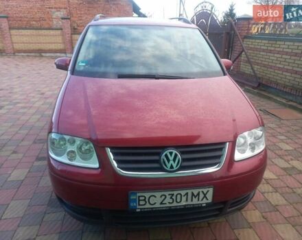 Червоний Фольксваген Туран, об'ємом двигуна 1.6 л та пробігом 177 тис. км за 4400 $, фото 3 на Automoto.ua