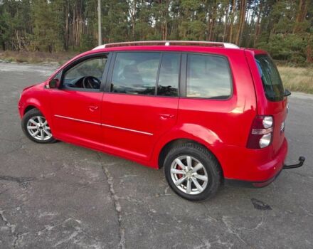 Красный Фольксваген Туран, объемом двигателя 2 л и пробегом 340 тыс. км за 4200 $, фото 14 на Automoto.ua