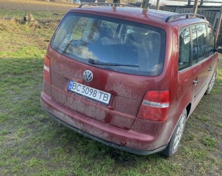 Червоний Фольксваген Туран, об'ємом двигуна 1.6 л та пробігом 3 тис. км за 5200 $, фото 3 на Automoto.ua