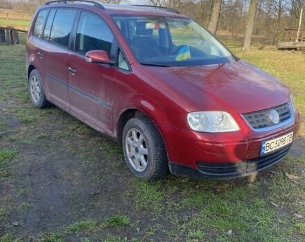 Червоний Фольксваген Туран, об'ємом двигуна 1.6 л та пробігом 3 тис. км за 5200 $, фото 1 на Automoto.ua